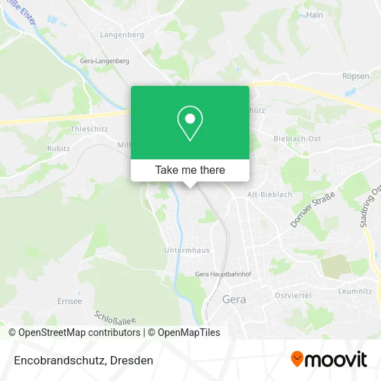 Карта Encobrandschutz