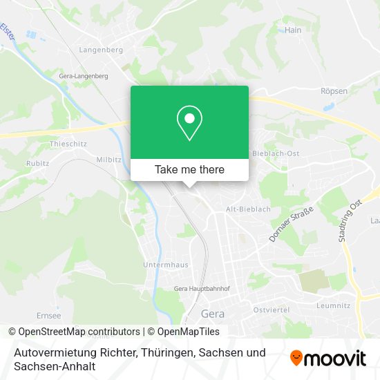 Карта Autovermietung Richter