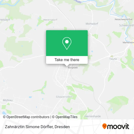 Карта Zahnärztin Simone Dörfler