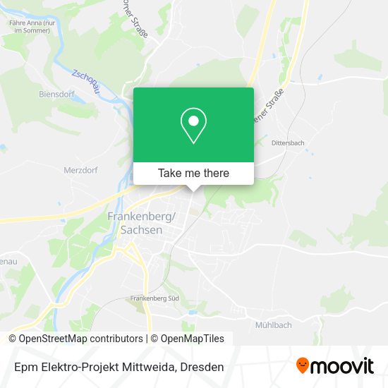 Карта Epm Elektro-Projekt Mittweida