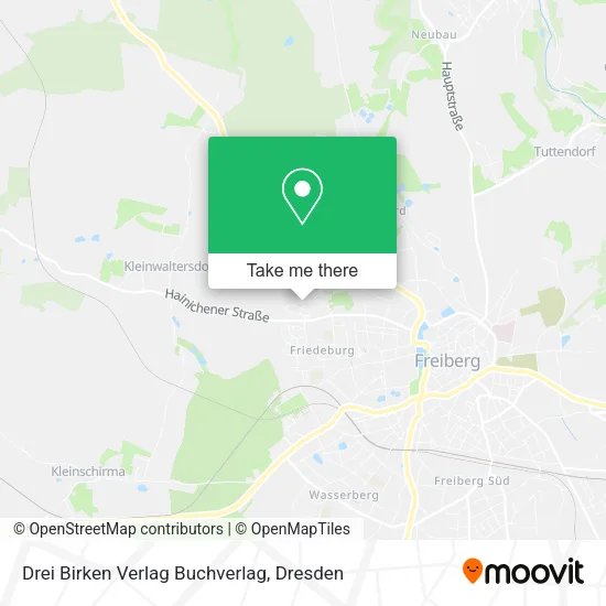 Карта Drei Birken Verlag Buchverlag