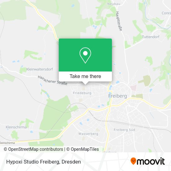 Карта Hypoxi Studio Freiberg