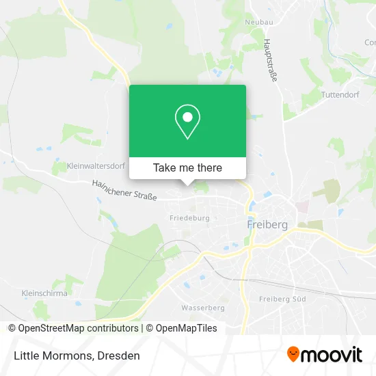 Little Mormons map