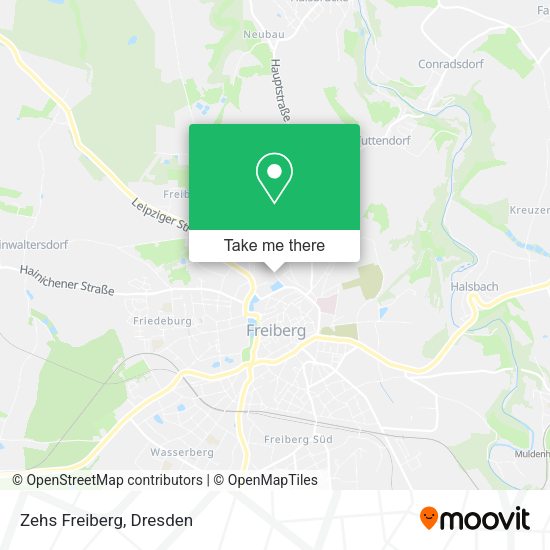 Карта Zehs Freiberg