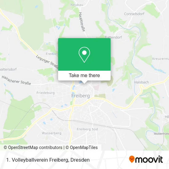 Карта 1. Volleyballverein Freiberg