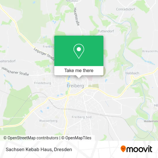 Карта Sachsen Kebab Haus