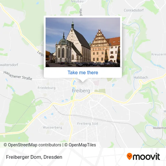 Карта Freiberger Dom