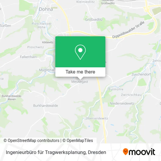 Карта Ingenieurbüro für Tragwerksplanung