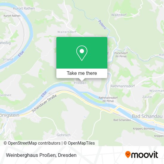 Карта Weinberghaus Proßen