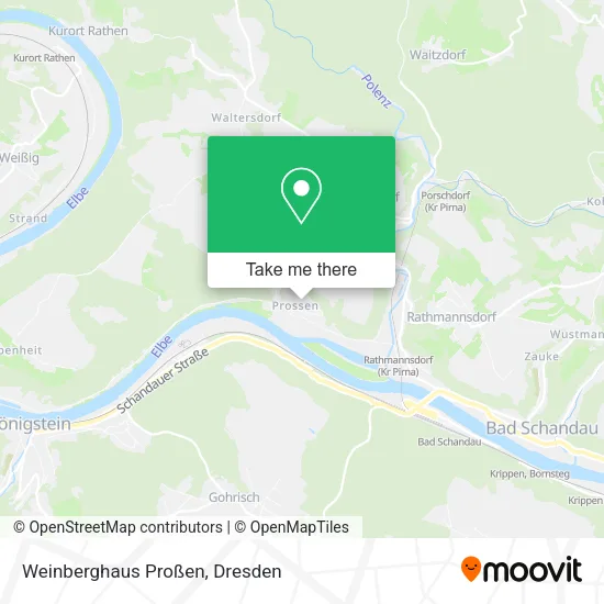 Карта Weinberghaus Proßen