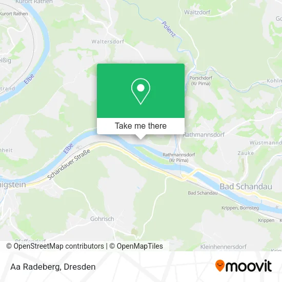 Карта Aa Radeberg
