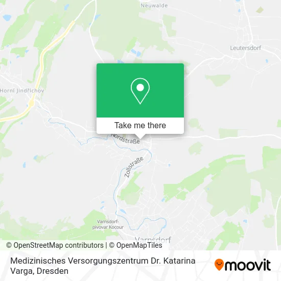 Карта Medizinisches Versorgungszentrum Dr. Katarina Varga