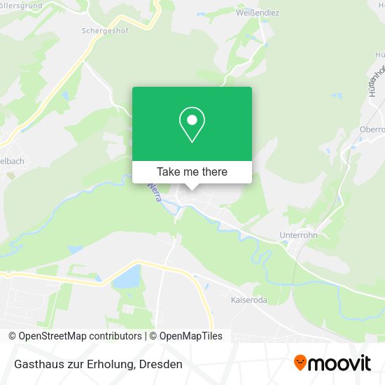 Карта Gasthaus zur Erholung