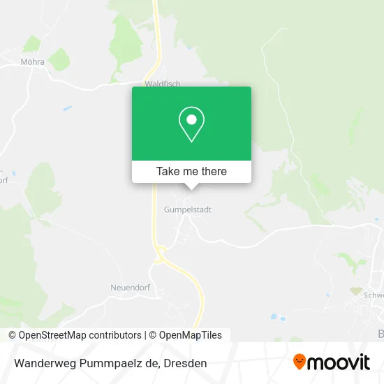 Карта Wanderweg Pummpaelz de