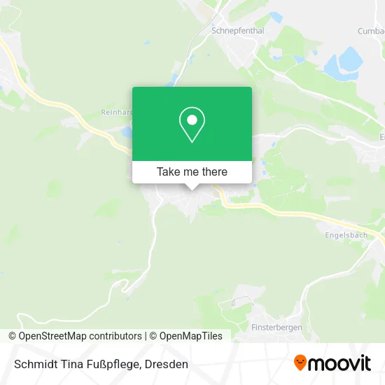 Карта Schmidt Tina Fußpflege