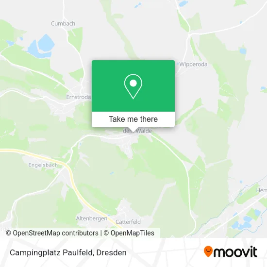 Карта Campingplatz Paulfeld