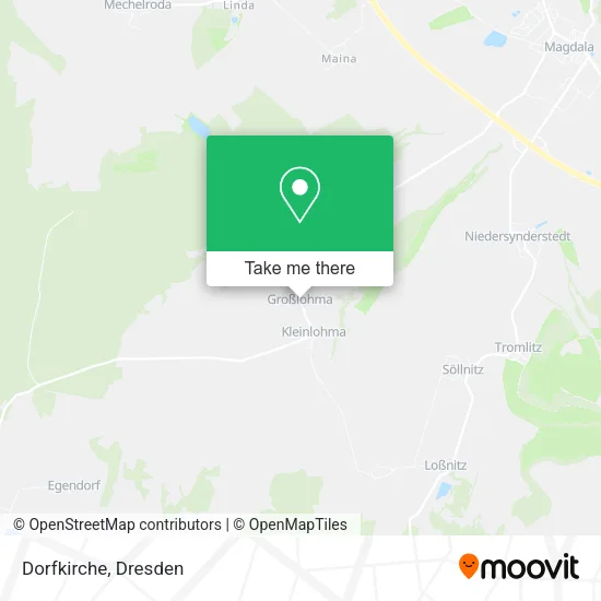 Карта Dorfkirche