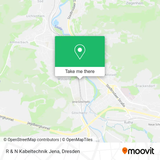 Карта R & N Kabeltechnik Jena