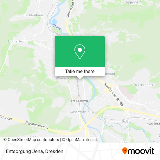 Карта Entsorgung Jena