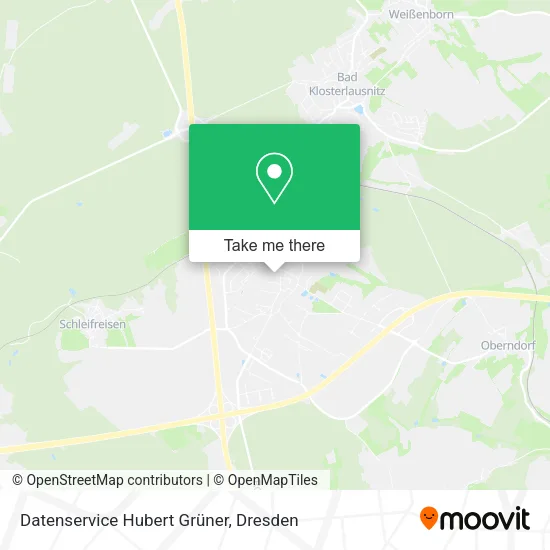 Карта Datenservice Hubert Grüner