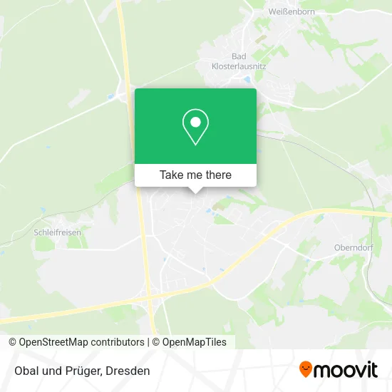 Карта Obal und Prüger