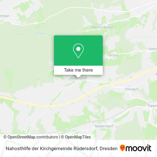 Карта Nahosthilfe der Kirchgemeinde Rüdersdorf