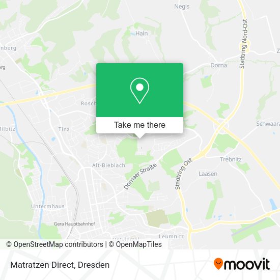 Карта Matratzen Direct