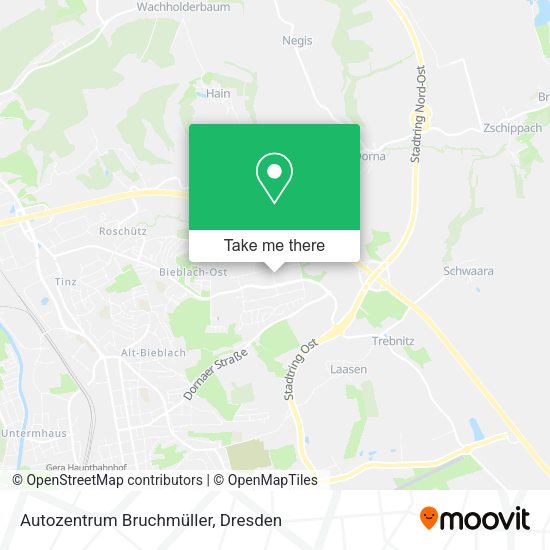 Карта Autozentrum Bruchmüller