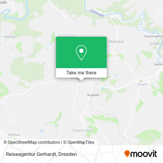 Карта Reiseagentur Gerhardt