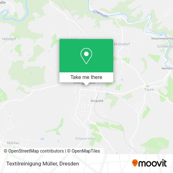Карта Textilreinigung Müller
