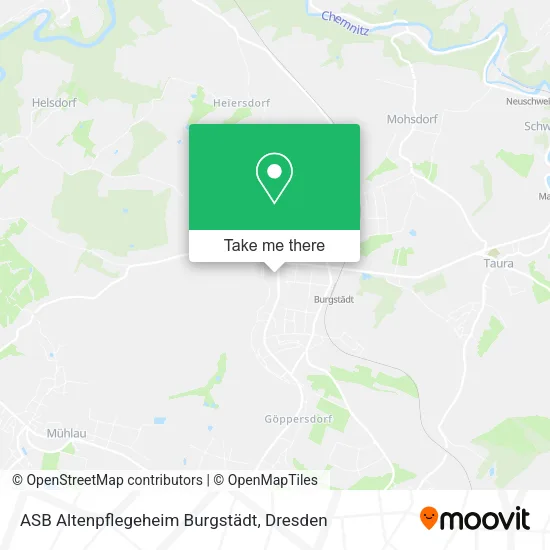 Карта ASB Altenpflegeheim Burgstädt