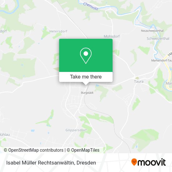 Карта Isabel Müller Rechtsanwältin