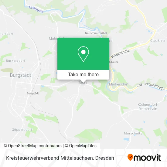 Kreisfeuerwehrverband Mittelsachsen map