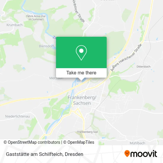 Карта Gaststätte am Schilfteich
