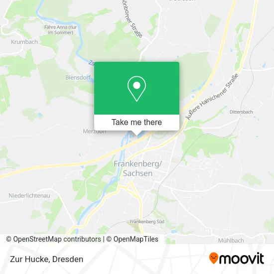 Карта Zur Hucke