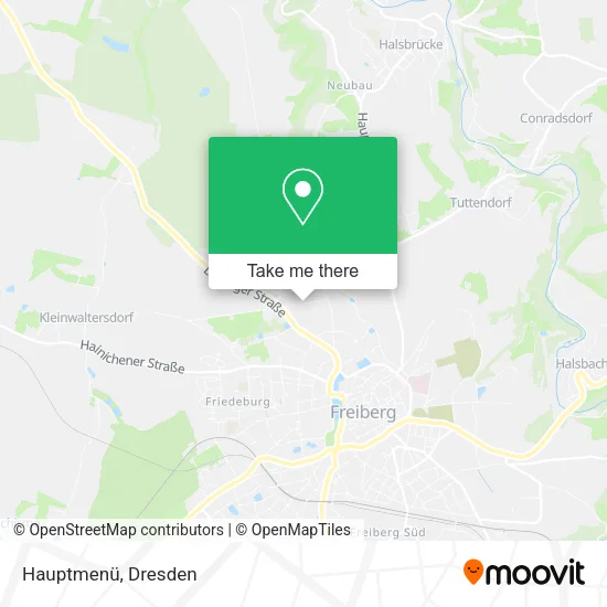 Карта Hauptmenü