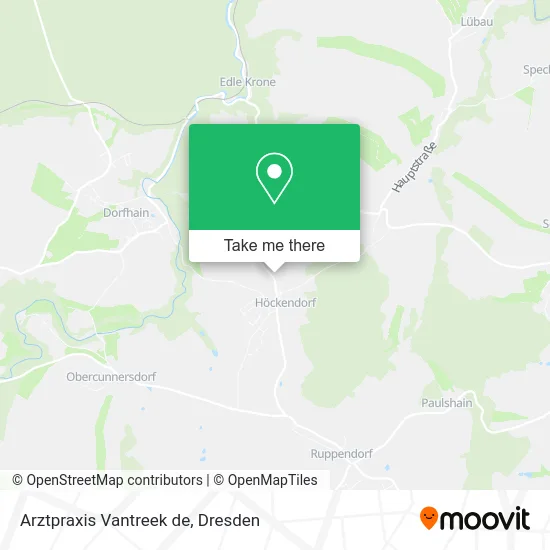 Карта Arztpraxis Vantreek de