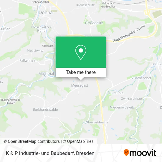 K & P Industrie- und Baubedarf map