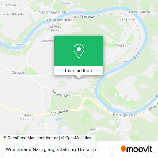 Карта Weidemann Ganzglasgestaltung