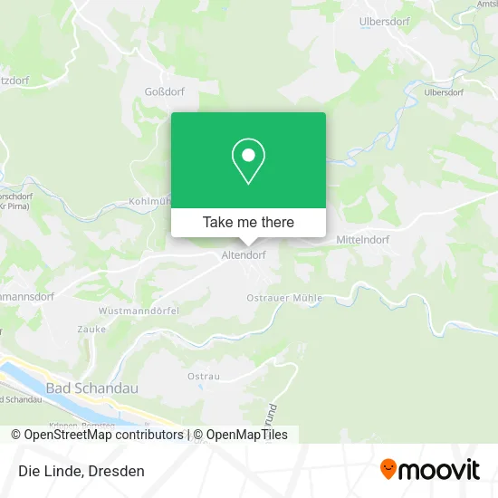 Карта Die Linde