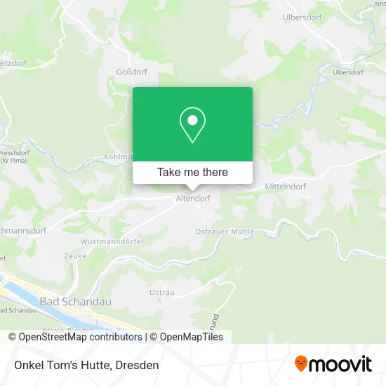 Карта Onkel Tom's Hutte