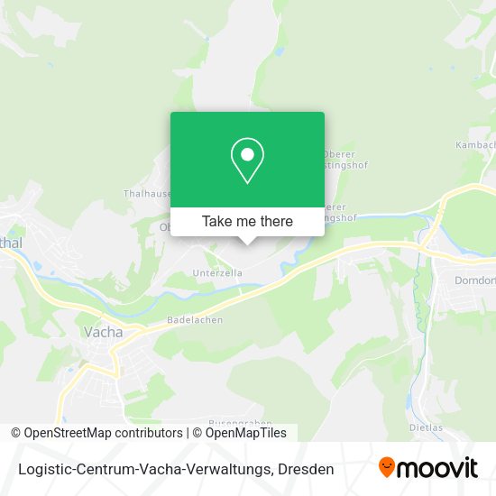 Карта Logistic-Centrum-Vacha-Verwaltungs