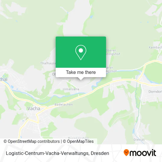 Карта Logistic-Centrum-Vacha-Verwaltungs