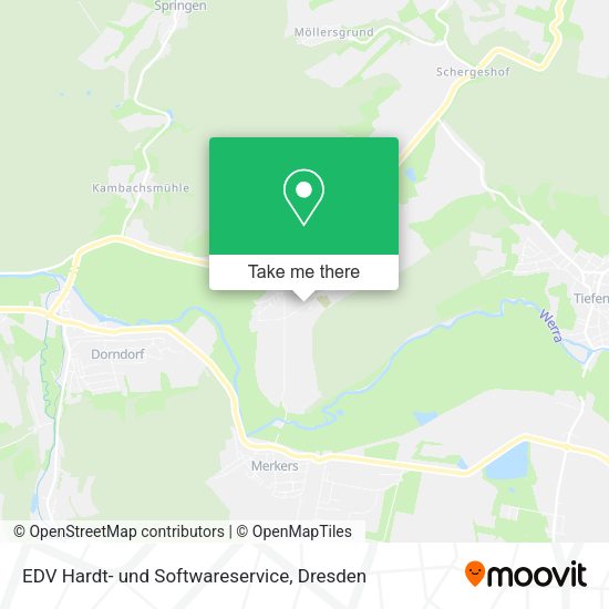 Карта EDV Hardt- und Softwareservice