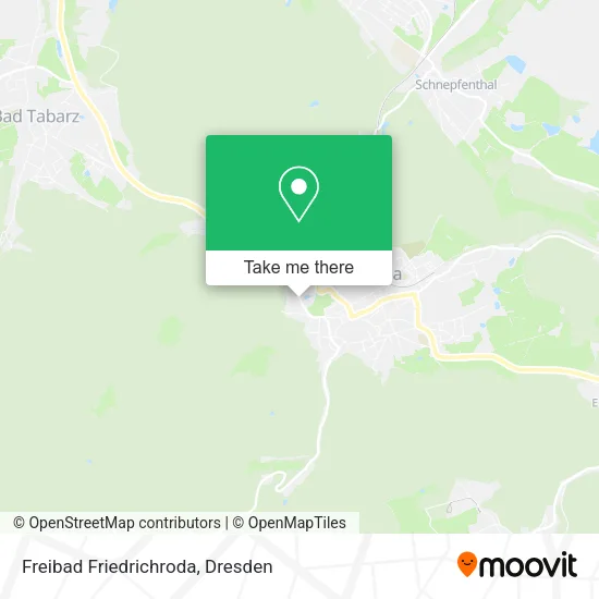 Карта Freibad Friedrichroda
