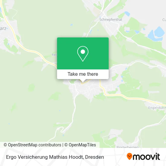 Карта Ergo Versicherung Mathias Hoodt