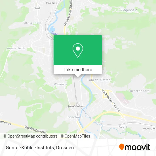 Карта Günter-Köhler-Instituts