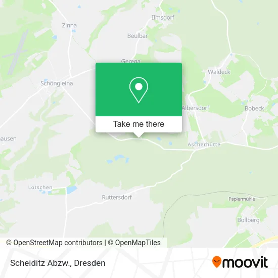 Карта Scheiditz Abzw.