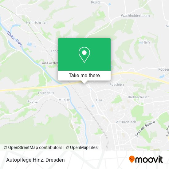 Карта Autopflege Hinz