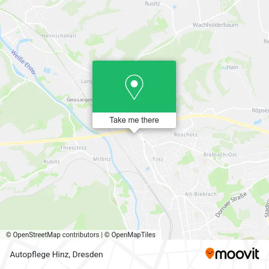 Карта Autopflege Hinz